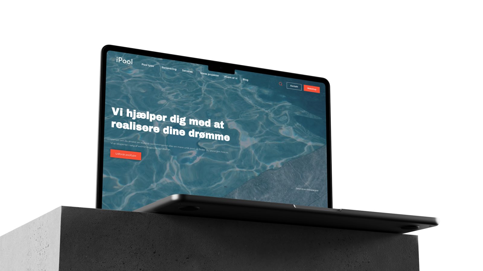 www.ipoolguide.dk. Design og udvikling i WordPress